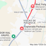 Cierre vial total por 20 días en bulevar Las Torres