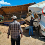 Tren embiste a un tráiler en Apan tras intentar ganar el paso