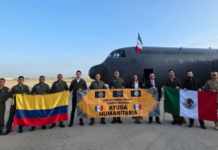 México envía ayuda humanitaria a Colombia tras terremoto