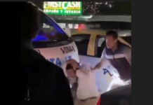Investigan agresión de taxista contra joven en Plaza Universidad