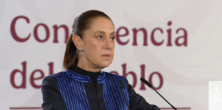 Sheinbaum califica de “imprudente” el regreso de Rocha Moya