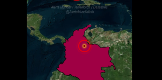 Nuevo sismo magnitud 5.1 sacude Colombia