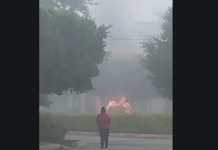 Progreso de Obregón; se incendia vehículo dentro de una vivienda