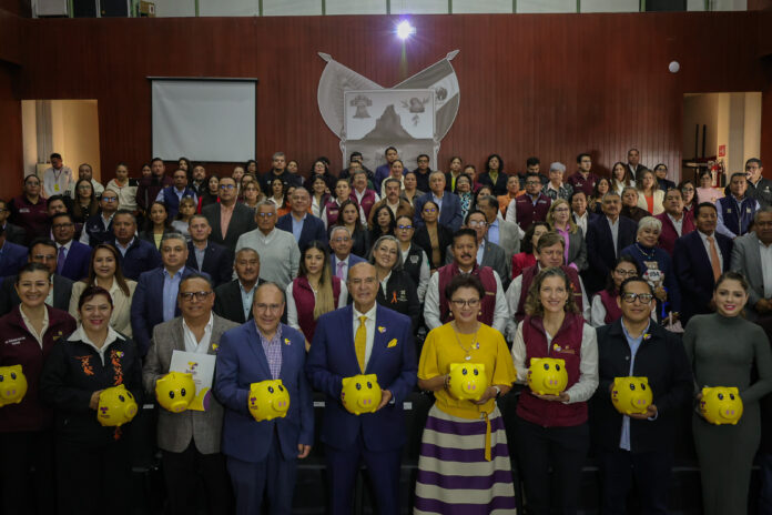 Encabeza Natividad Castrejón el arranque de la Campaña Boteo Teletón 2026 en la SEPH (1)