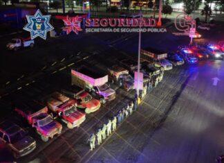 Aseguran 12 camionetas y más de 13 mil litros de hidrocarburo