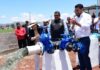 Reactivan pozo de agua potable en Tulancingo