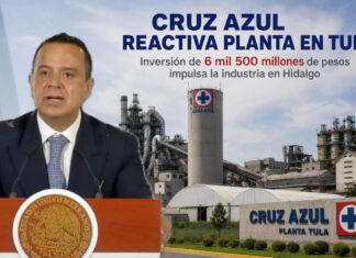 Reactivará Cruz Azul su cementera en Tula de Allende, Hidalgo.