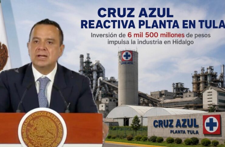 Reactivará Cruz Azul su cementera en Tula de Allende, Hidalgo.
