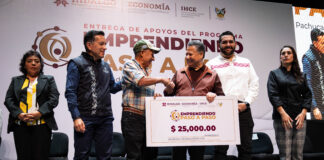 “Emprendiendo paso a paso”: entregan apoyos a emprendedores de Hidalgo