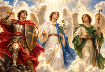 Celebra Iglesia católica a los arcángeles Miguel, Gabriel y Rafael