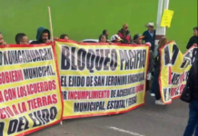 Bloqueo en acceso al AIFA afecta circulación en la México-Pachuca