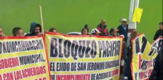 Bloqueo en acceso al AIFA afecta circulación en la México-Pachuca