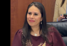 Simey Olvera niega castigo y aclara su salida de la Mesa Directiva