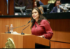Simey Olvera deja la Mesa Directiva del Senado