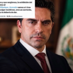 Senador de Morena se disculpa con el periodista Enrique Acevedo