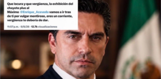 Senador de Morena se disculpa con el periodista Enrique Acevedo
