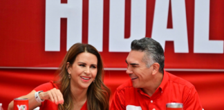 Alito Moreno encabeza toma de protesta de estructura priista