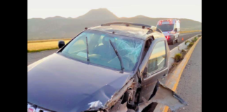 Se registra choque múltiple y volcadura en la Sahagún-Pachuca
