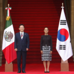 Sheinbaum recibe al presidente de Corea del Sur, Lee Jae-Myung