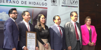 Congreso de Hidalgo reconoce trayectoria legislativa de Arturo Garita Alonso