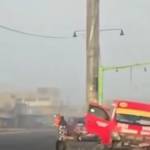 Tulancingo: percance automovilístico deja dos lesionados