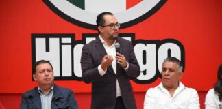 Marco Mendoza da banderazo a becarios de CEUSI