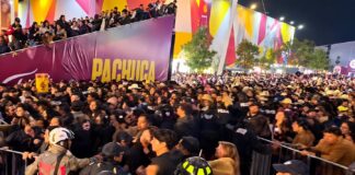Portazo en Mega Domo de la Feria San Francisco Pachuca