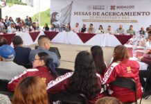 llevan Mesas de Bienestar y Paz a Atotonilco de Tula