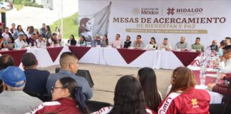 llevan Mesas de Bienestar y Paz a Atotonilco de Tula