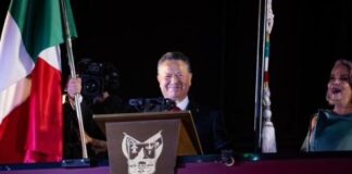 Saldo blanco tras ‘Grito de Independencia’ encabezado por Menchaca
