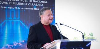 Entrega del Centro de Datos y remodelación del aeropuerto de Pachuca