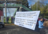 Docentes bloquean acceso principal de la SEPH en Pachuca