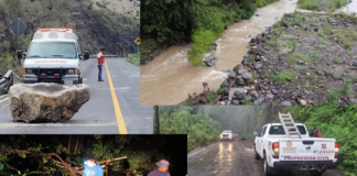 Continúan las lluvias en Hidalgo; piden extremar precauciones