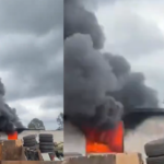 Incendio en predio de Tulancingo obliga a evacuar una telesecundaria