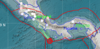Sismo magnitud 7.6 sacude Panamá; alertas preventivas por tsunami