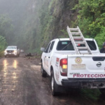 Hidalgo reporta 65 derrumbes y 26 deslaves por lluvias