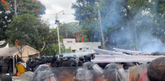 CSP rechaza represión en protesta por agua contaminada en Guadalajara
