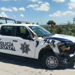 Tras persecución por robo de tráiler en Arco Norte, policía estatal sale lesionado