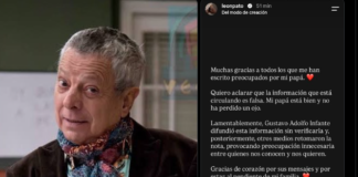 ¡Falso! desmienten rumores sobre la pérdida de un ojo del actor César Bono