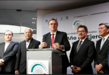 Ebrard destaca avances en revisión del T-MEC ante senadores