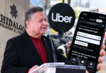 Menchaca advierte que Uber no puede operar en Hidalgo