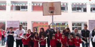 Entregan aulas en primaria de Huichapan y supervisan Universidad Pública