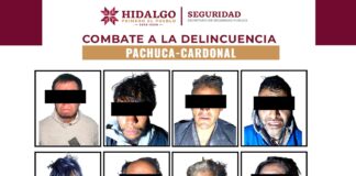 Caen ocho en operativos contra el narcomenudeo en Pachuca y Cardonal