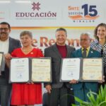 Reconoce Menchaca a trabajadores de la educación