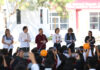 Sheinbaum inaugura Universidad Rosario Castellanos en Tecozautla