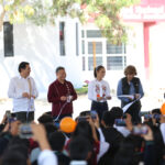 Sheinbaum inaugura Universidad Rosario Castellanos en Tecozautla
