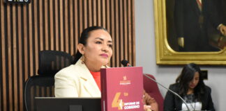 Neyda Naranjo compareció ante el Congreso de Hidalgo