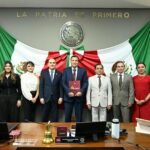 Álvaro Bardales comparece ante el Congreso de Hidalgo