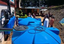 Estudiantes CECyTEH convierten la lluvia en alternativa para el ahorro de agua