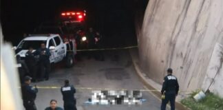 Muere hombre tras caer de paso a desnivel en Pachuca